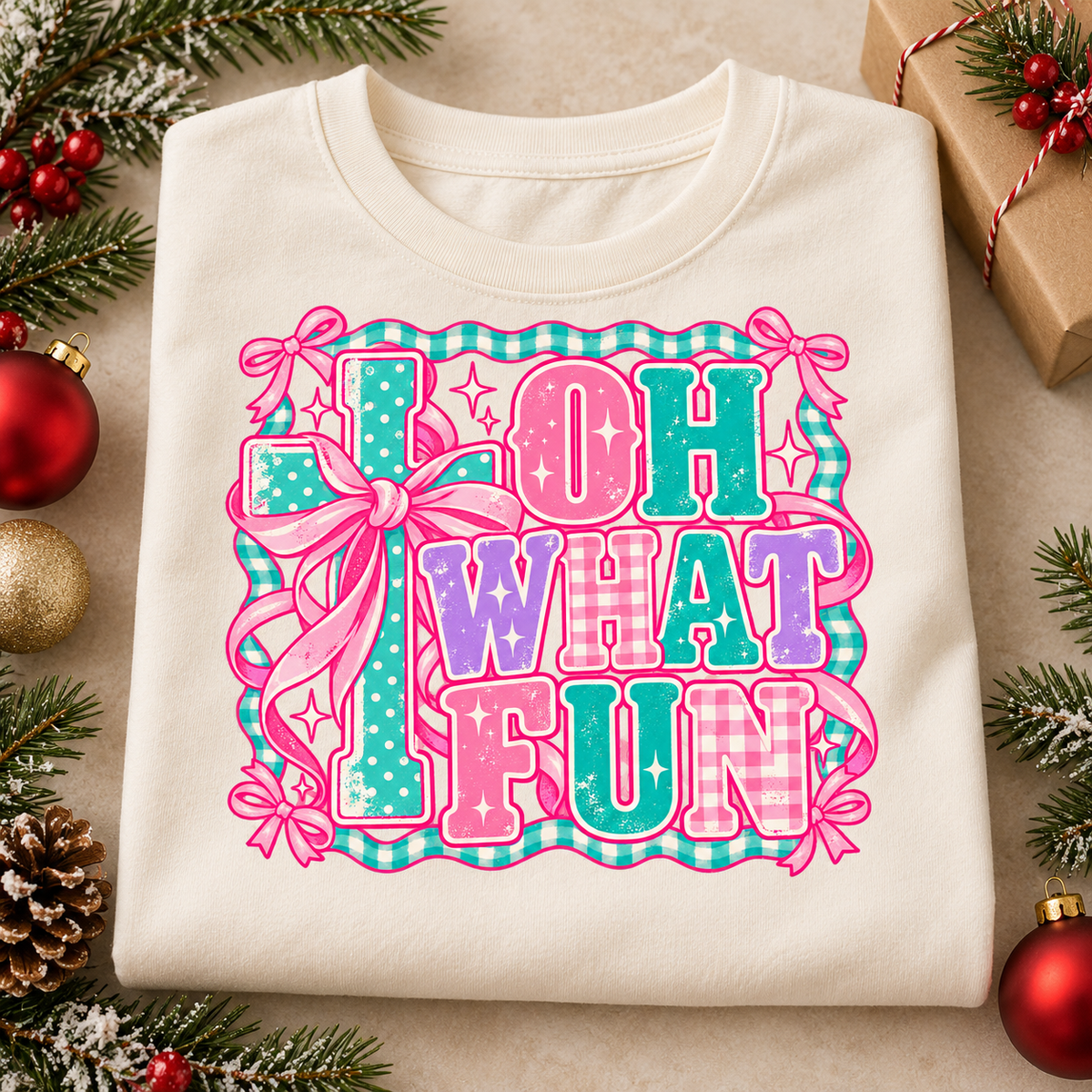 Oh What Fun — Pastel Christmas