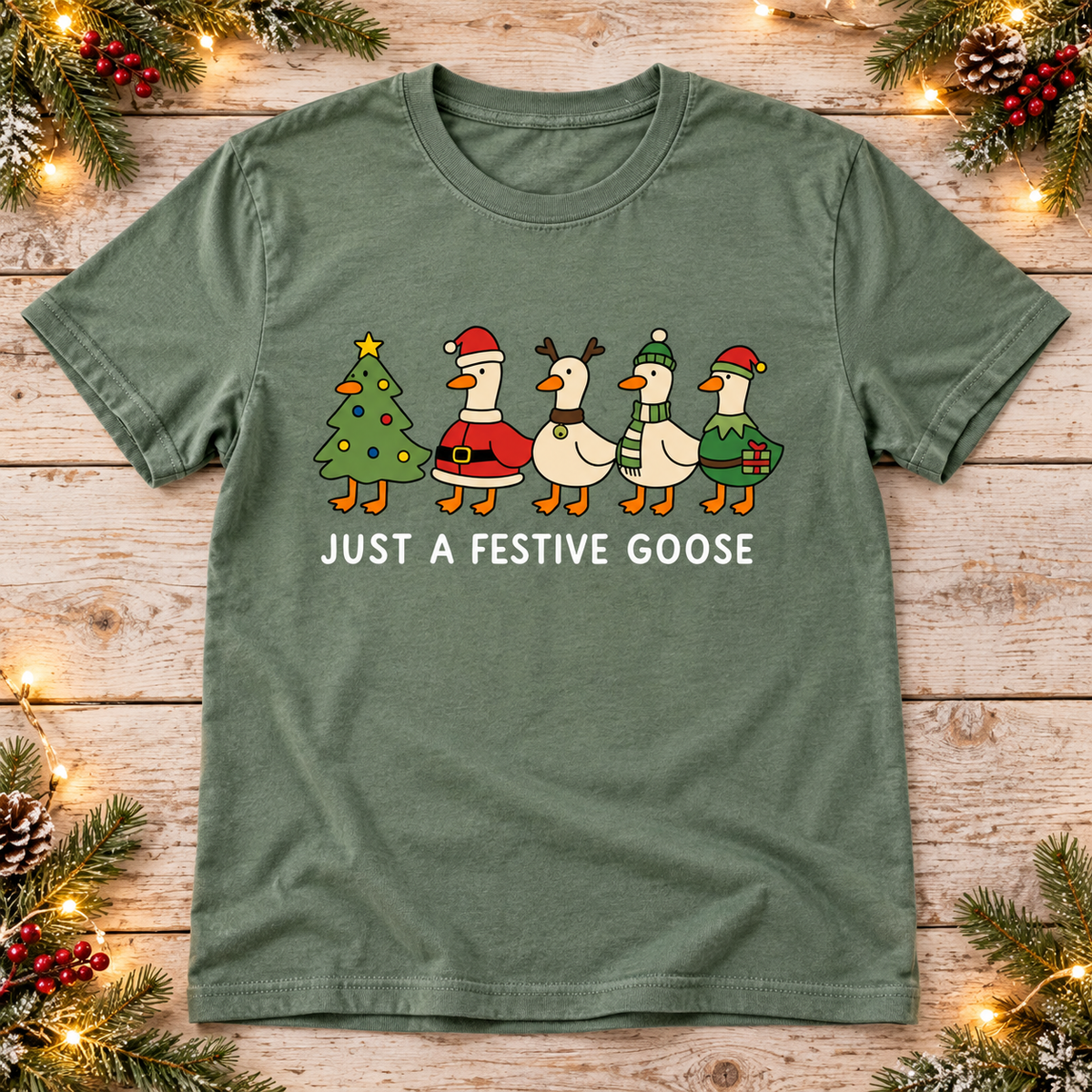 Just a Festive Goose