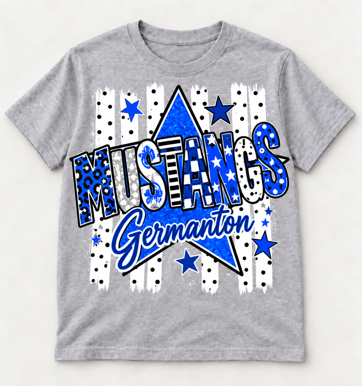 Germanton Mustangs — Patchwork Stars