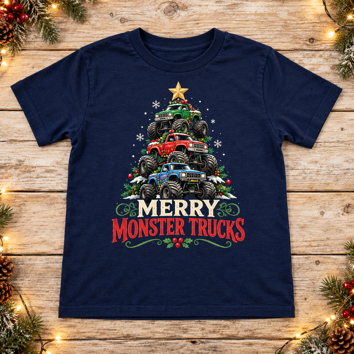 Merry Monster Trucks
