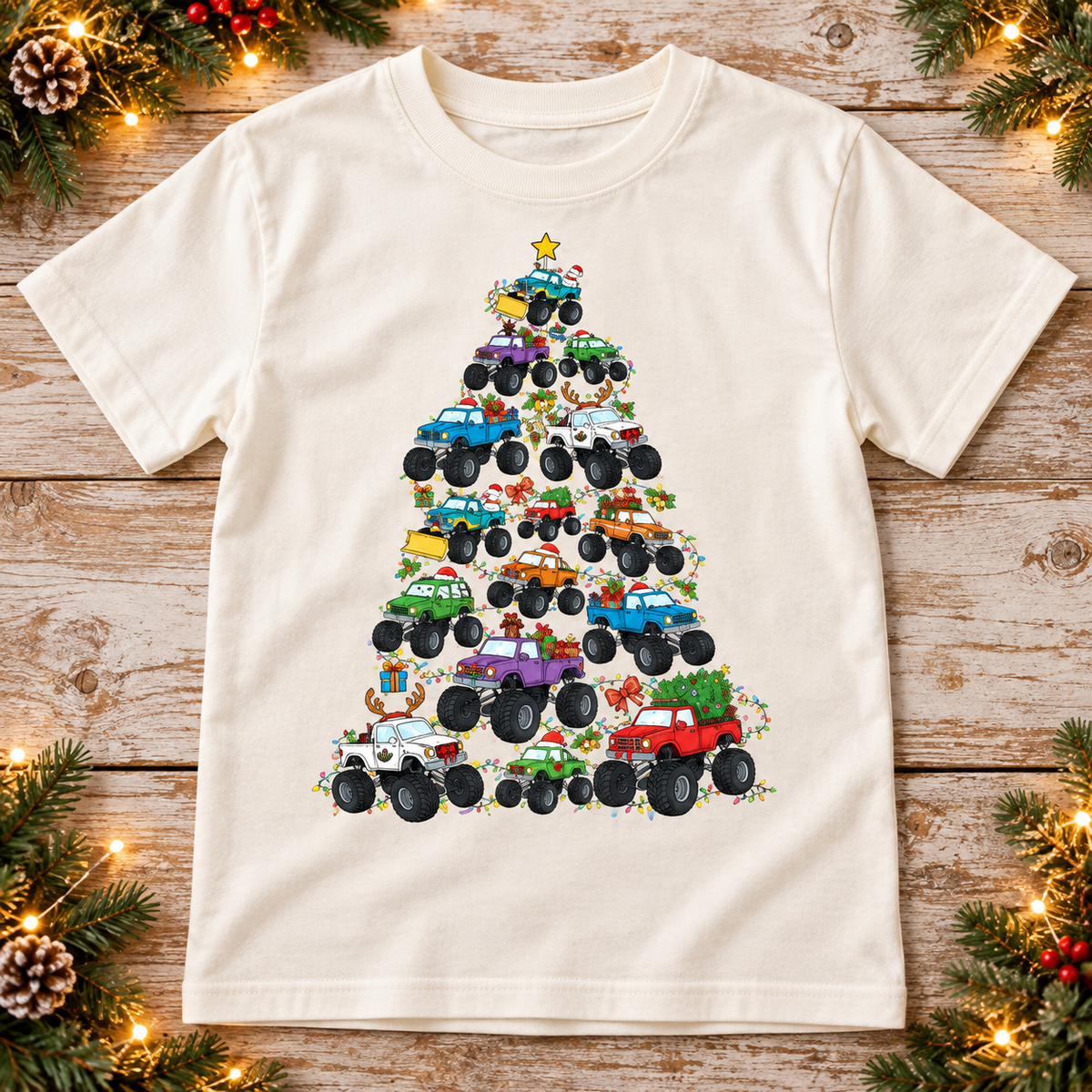 Monster Truck Christmas Tree