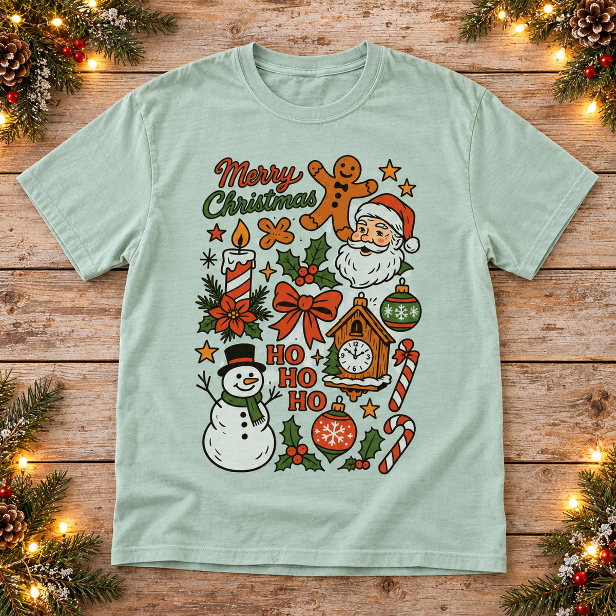 Merry Christmas — Retro Ho Ho Ho