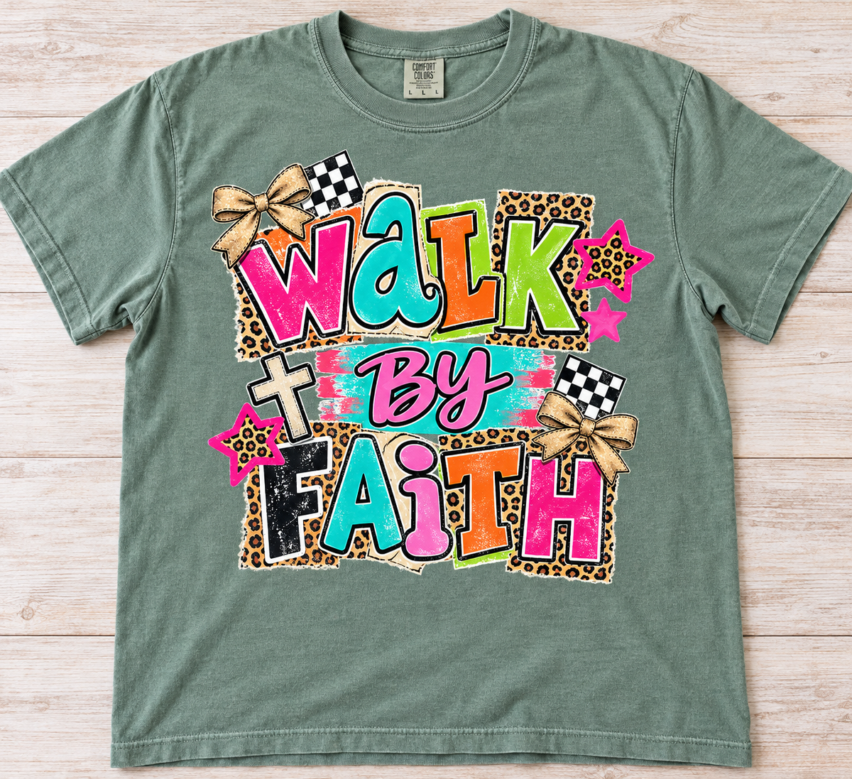 Walk by Faith — Bright Florals
