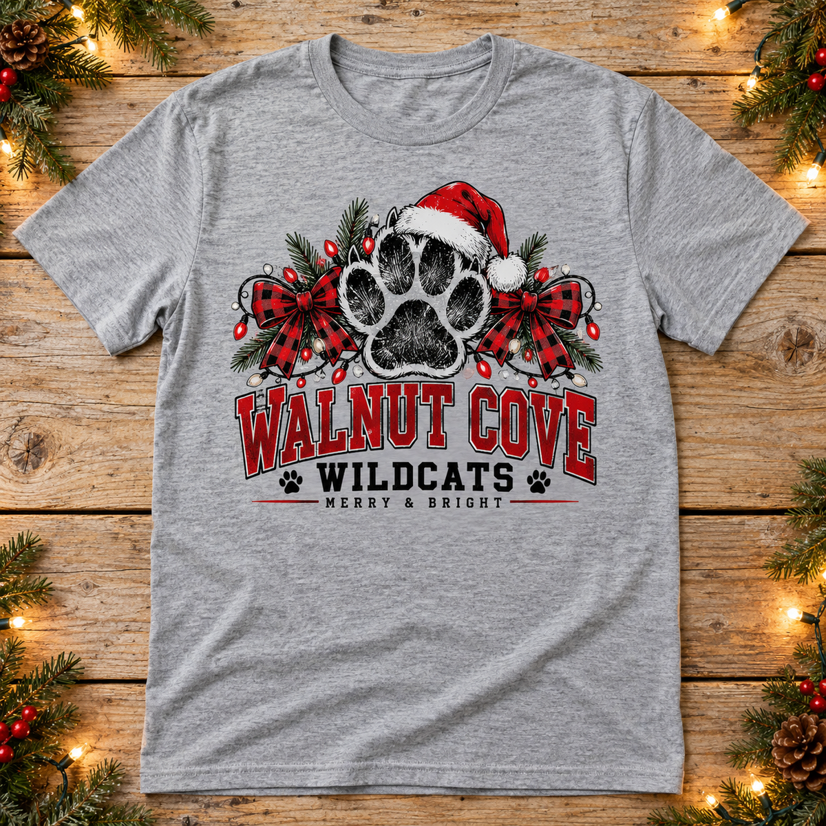 Walnut Cove Wildcats — Holiday Mascot