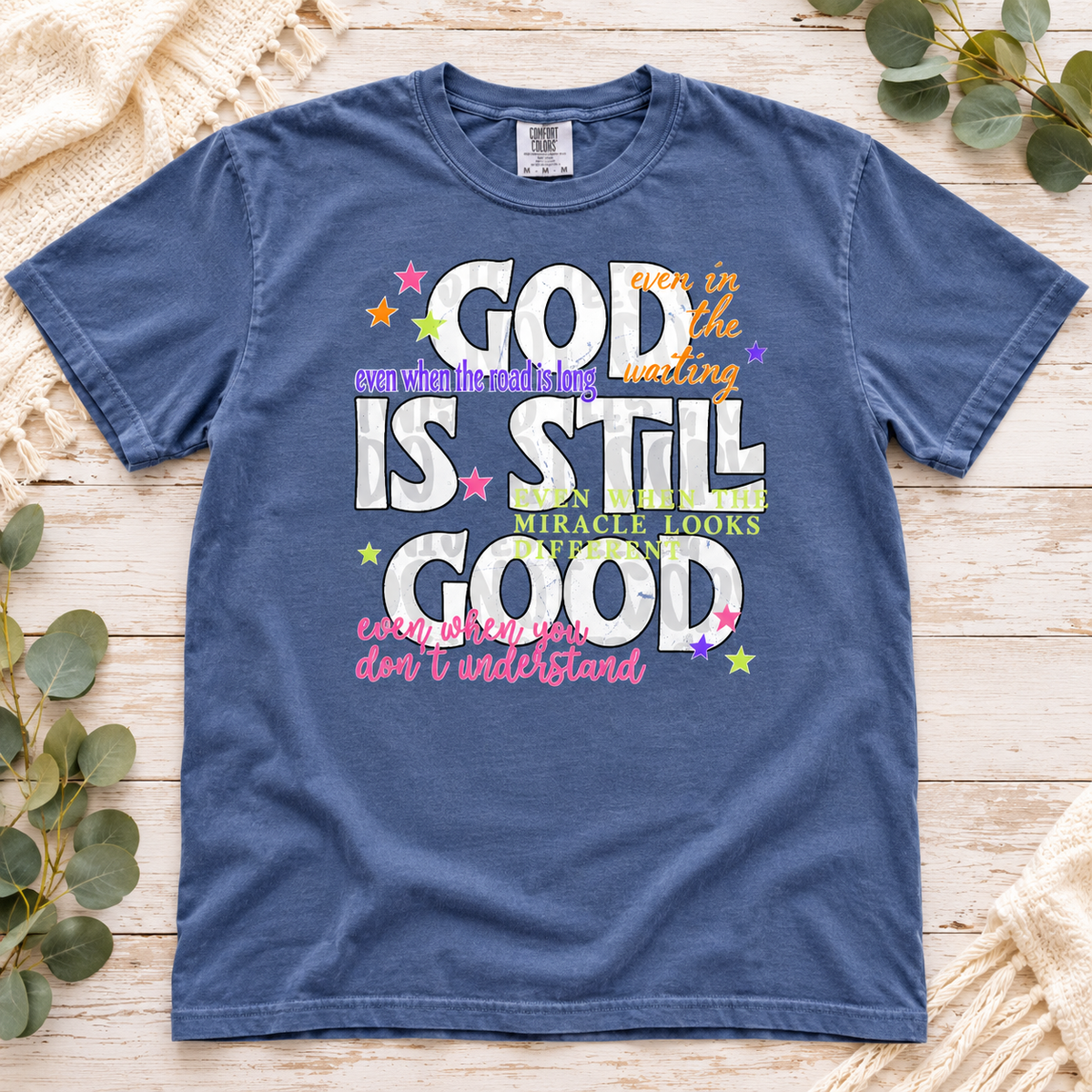 God Is Still Good — Star Typography