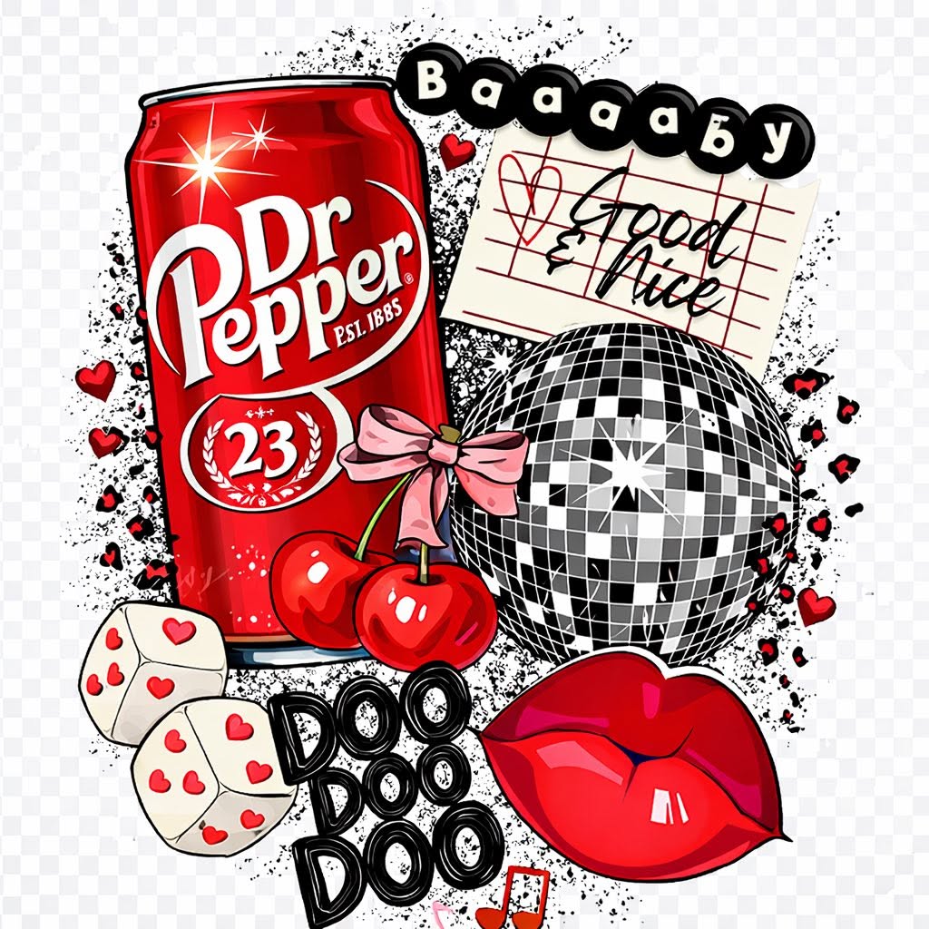 Dr Pepper — Good Vibes Disco Collage