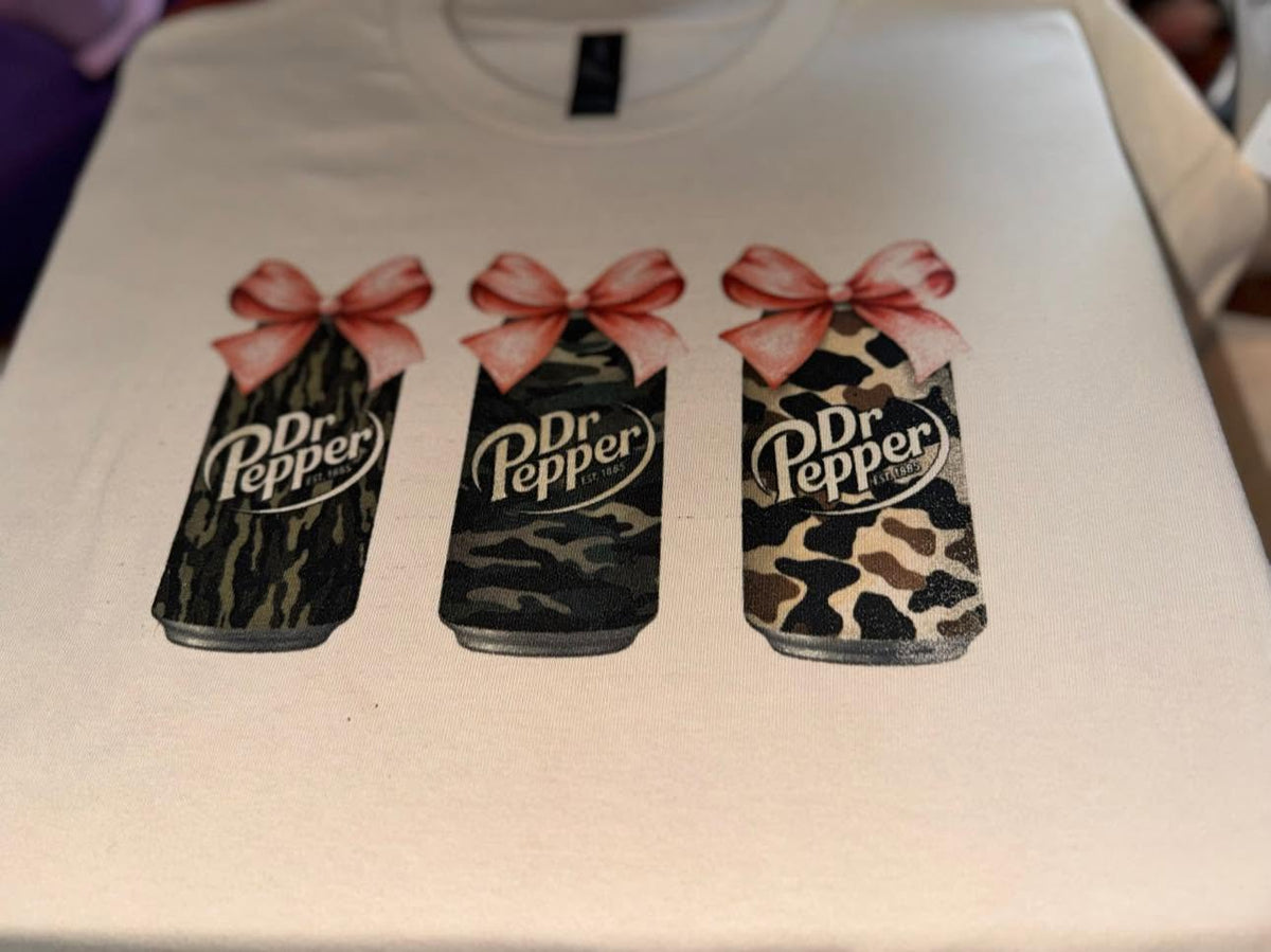 Dr Pepper — Camo Bow Trio