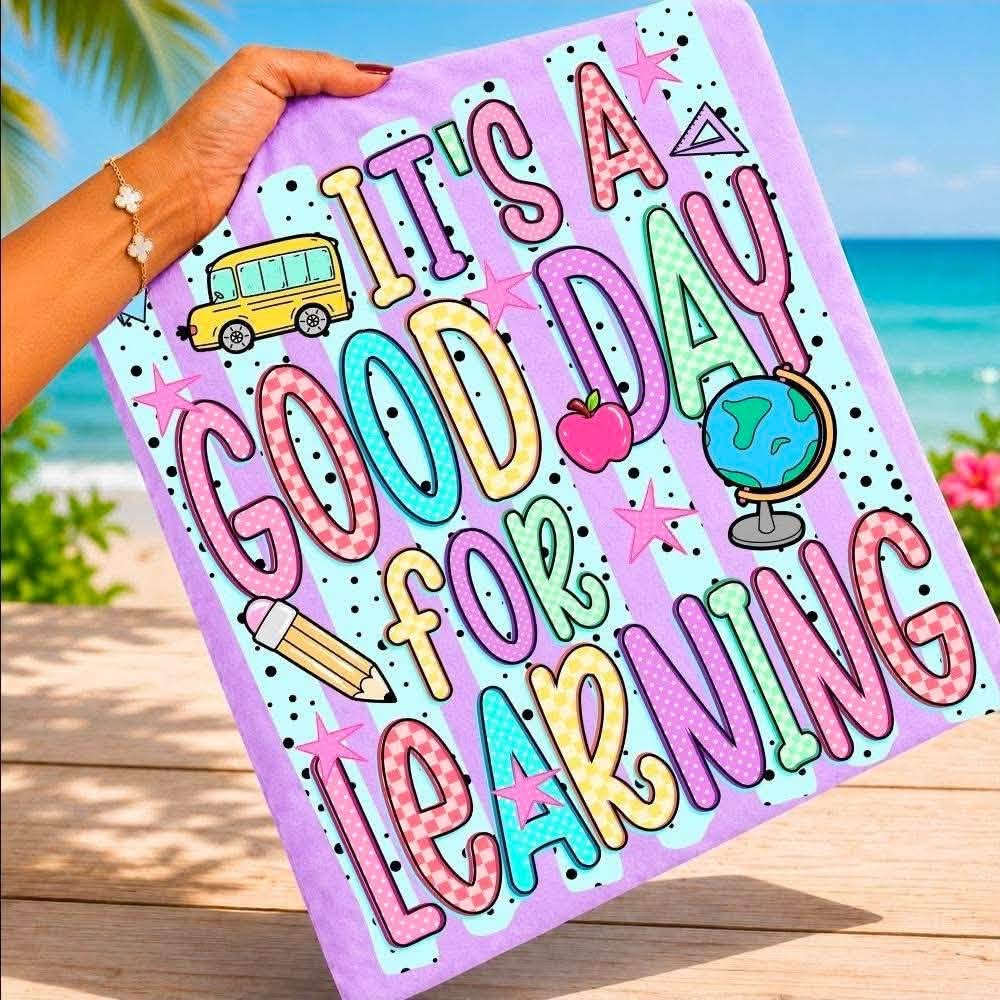 It's a Good Day for Learning — Pastel Patchwork