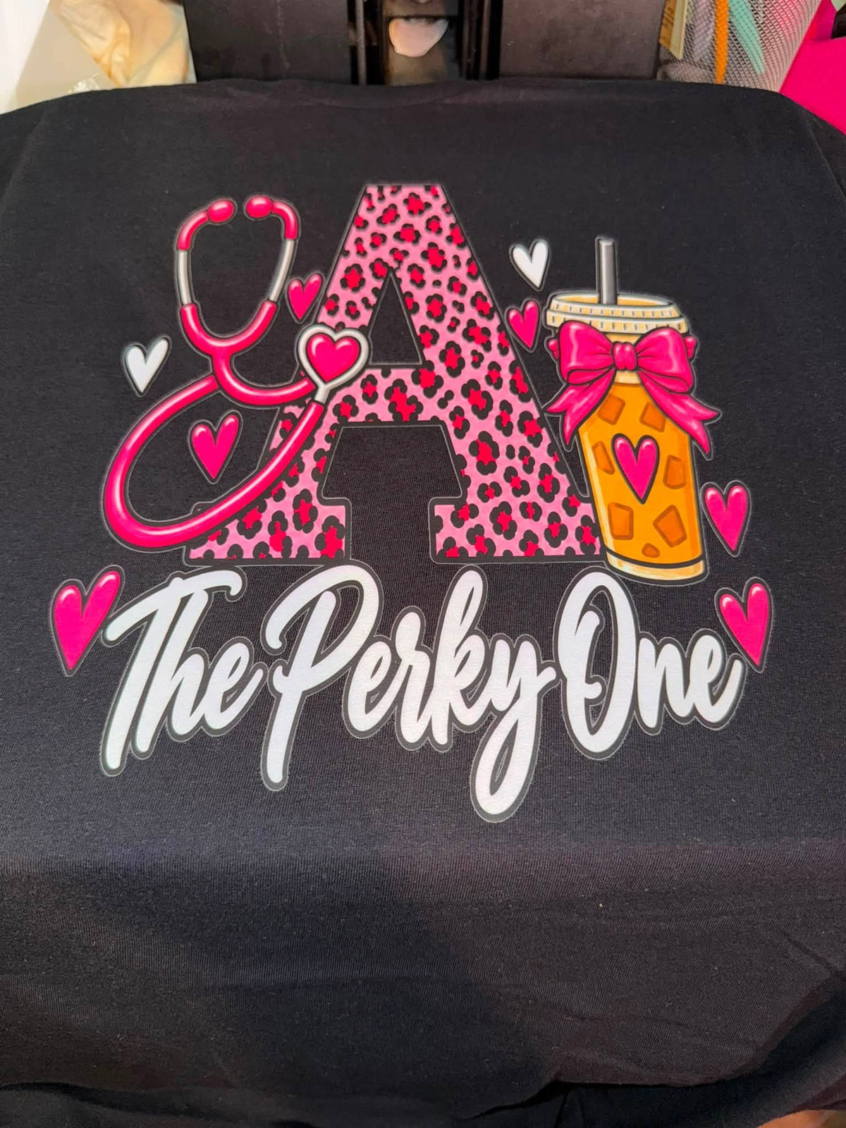 Personalized Initial — The Perky One