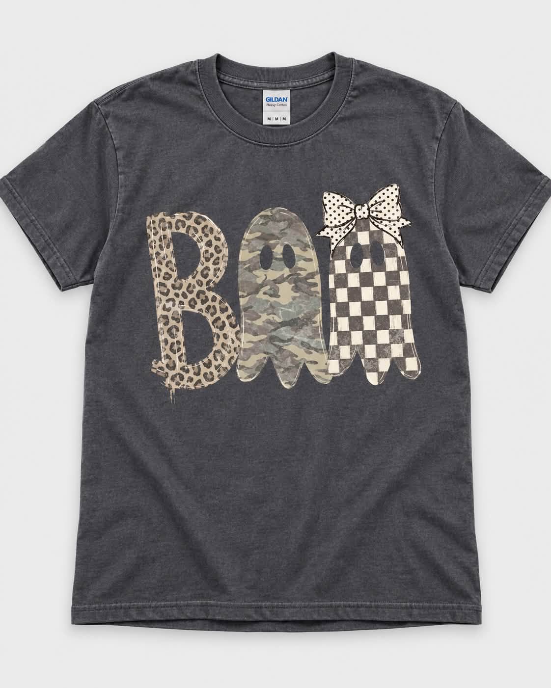 BOO — Camo & Checkerboard Bow