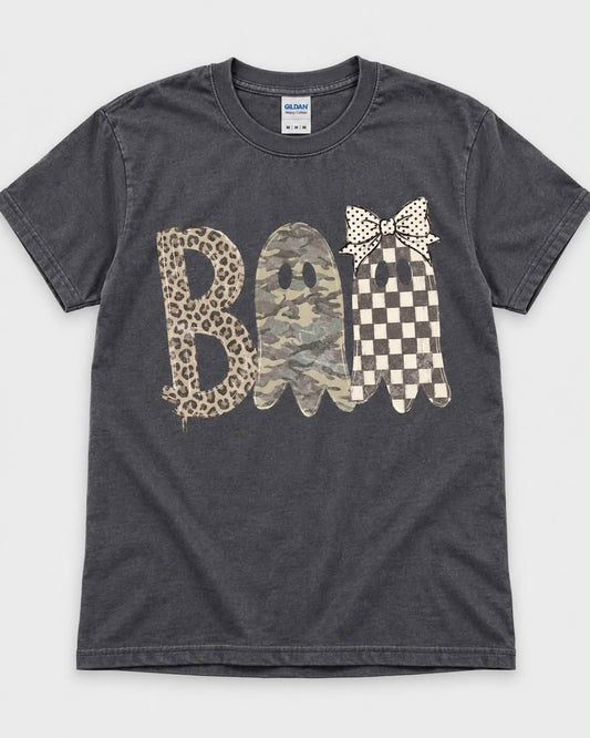BOO — Camo & Checkerboard Bow