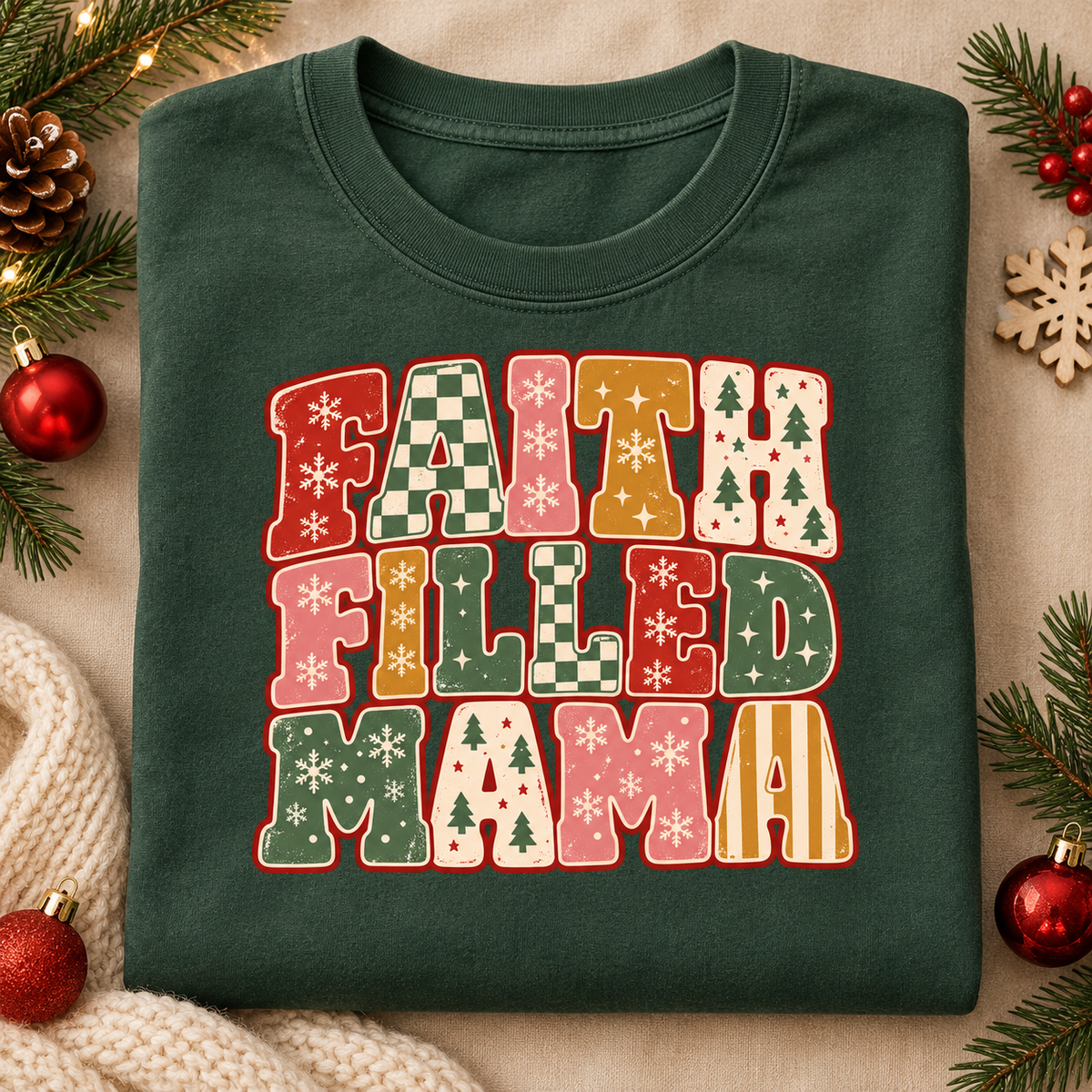 Faith Filled Mama — Christmas Patchwork