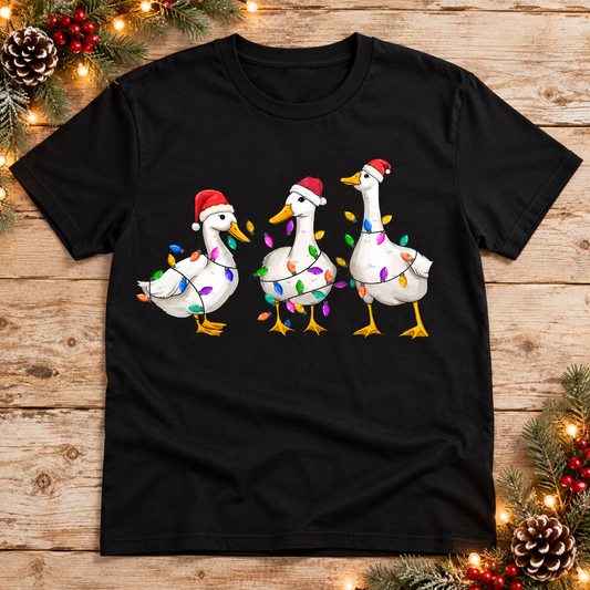 Festive Christmas Duck Trio