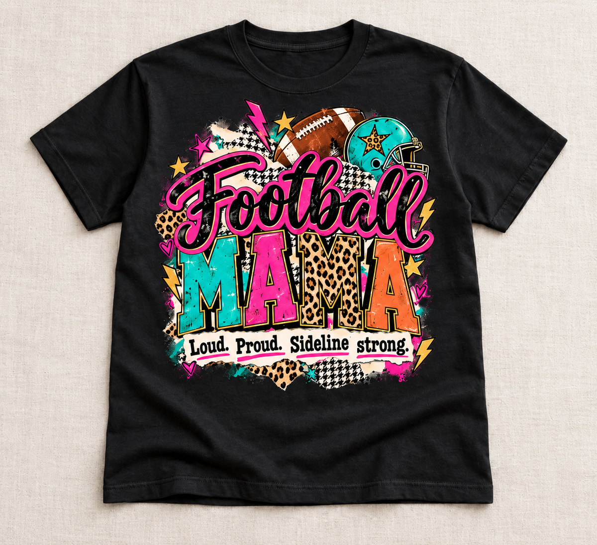 Football Mama — Bright Patchwork