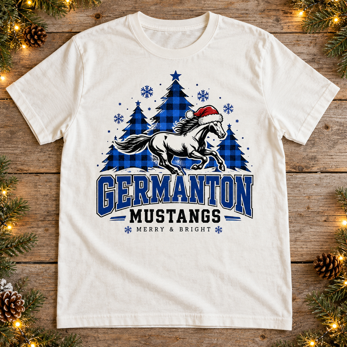 Germanton Mustangs — Holiday Mascot