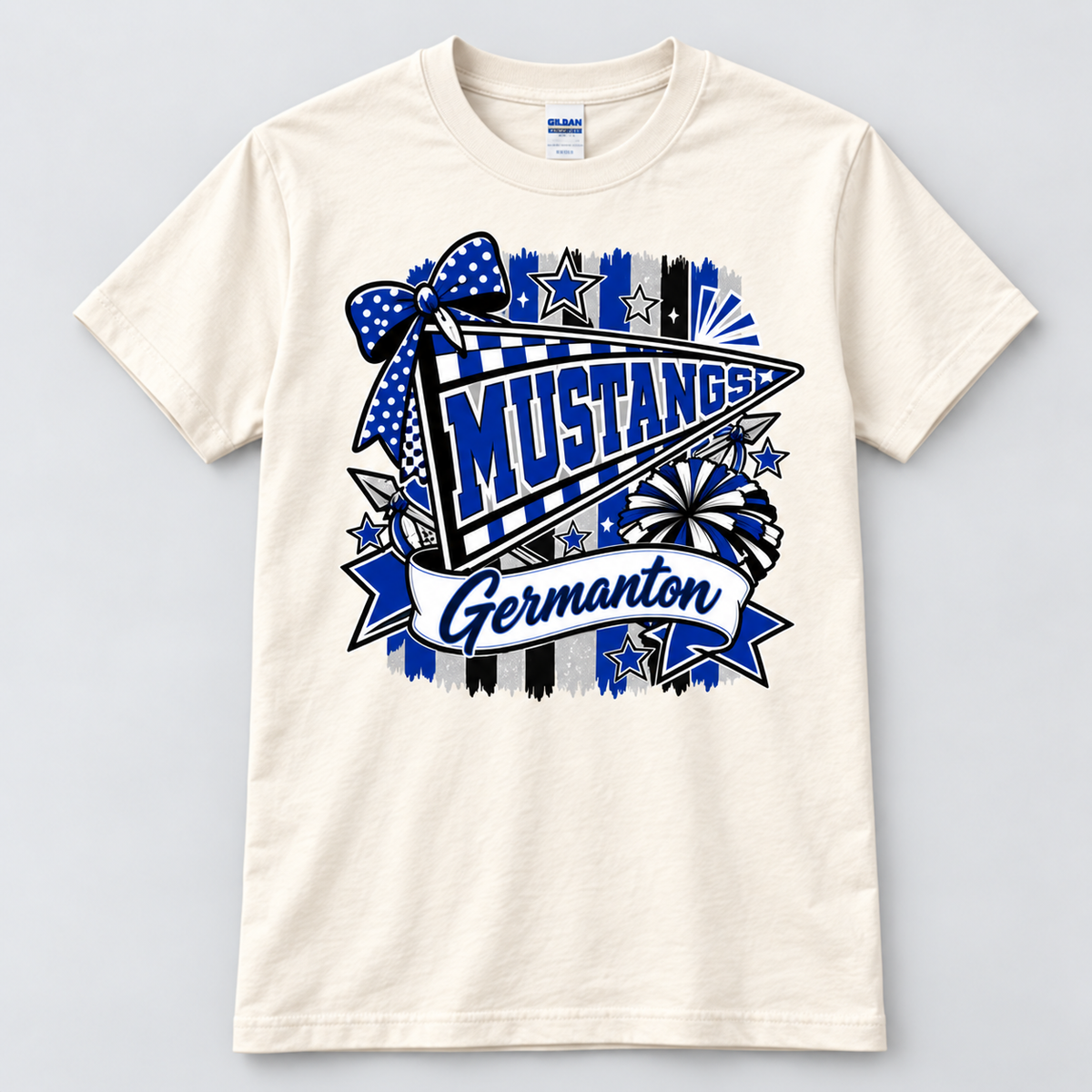 Germanton Mustangs — Spirit Pennant