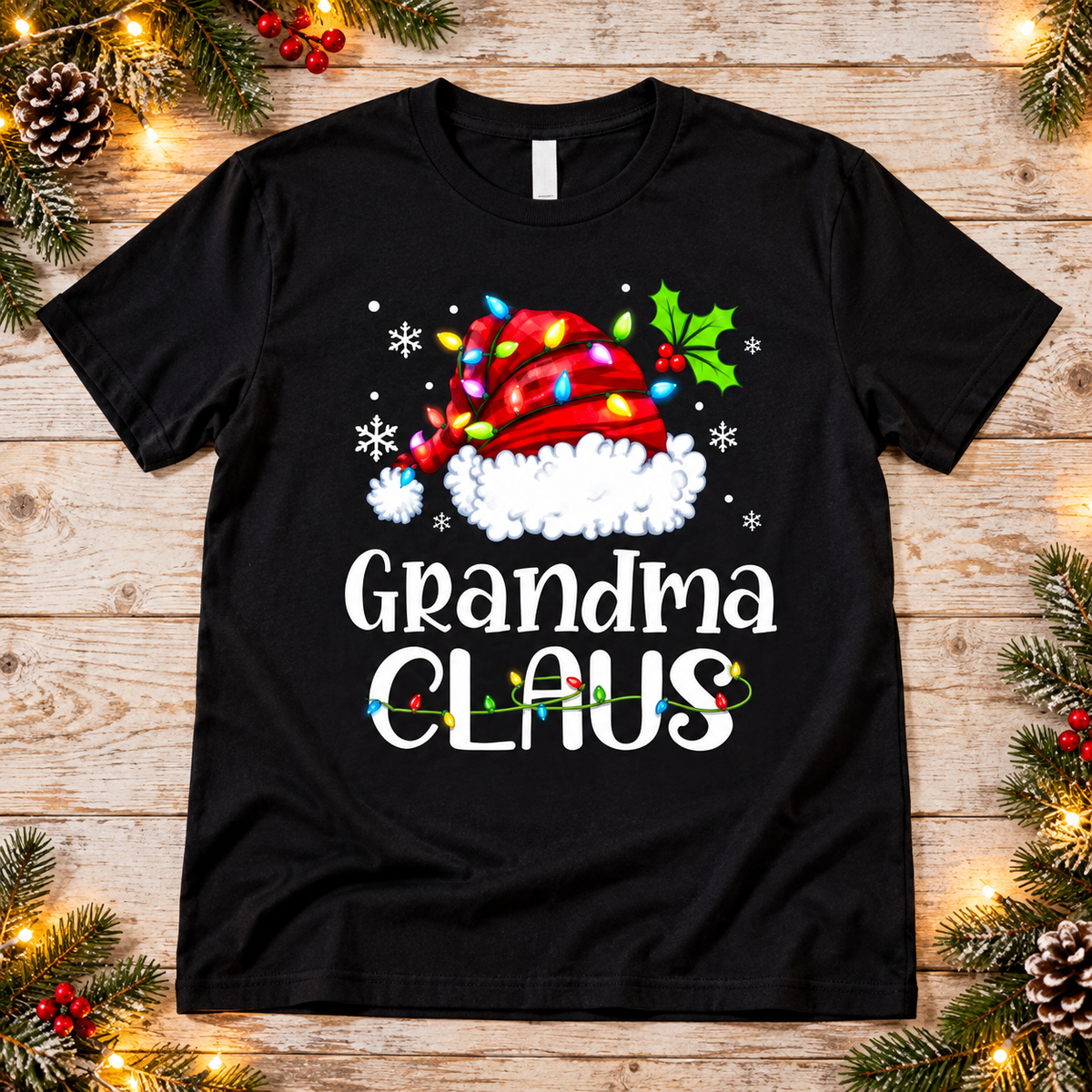 Grandma Claus — Christmas Lights
