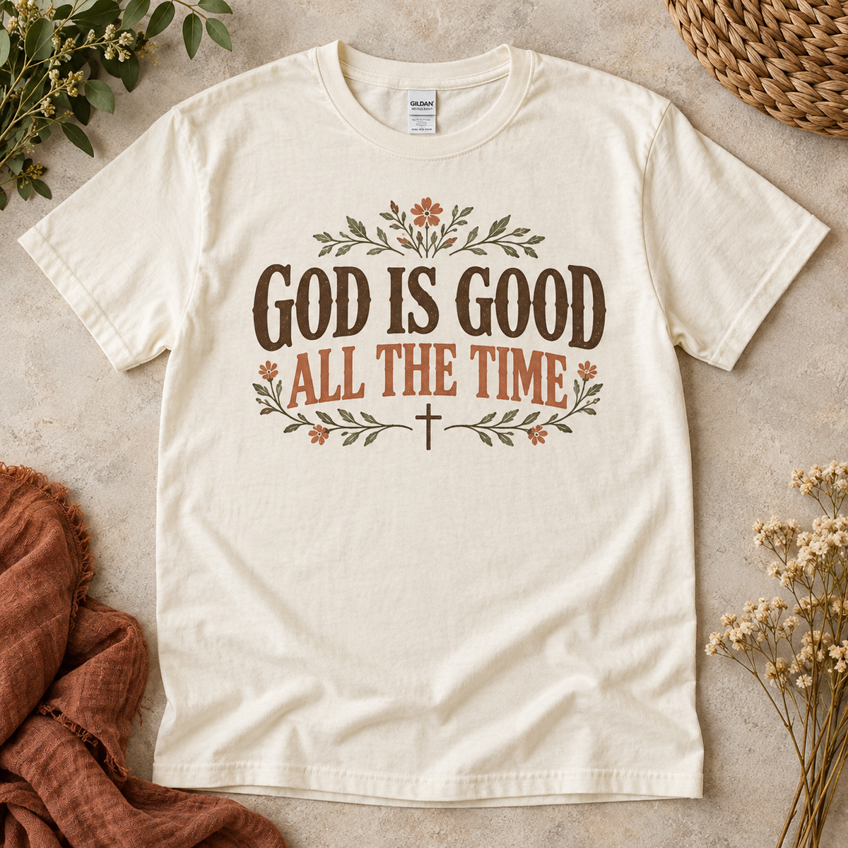 God Is Good All the Time — Serif Botanical