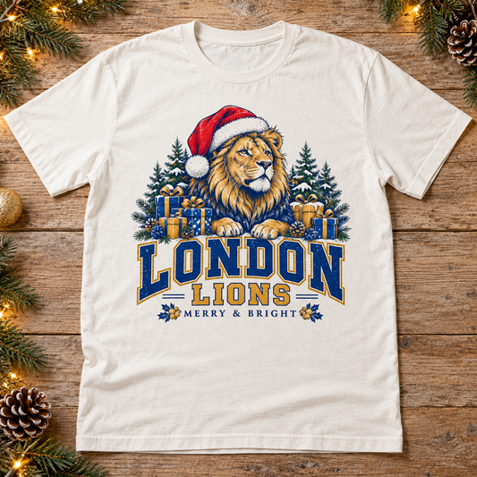 London Lions — Holiday Mascot