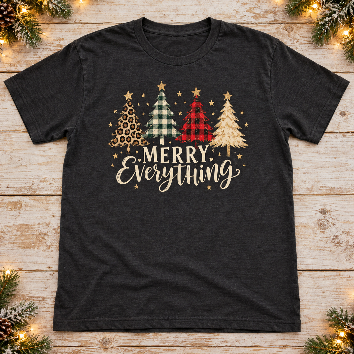 Merry Everything — Gold Trees