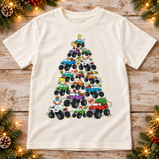 Monster Truck Christmas Tree