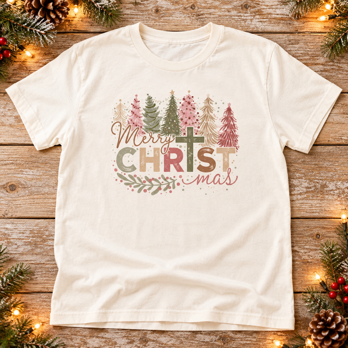 Merry Christmas — Woodland Trees