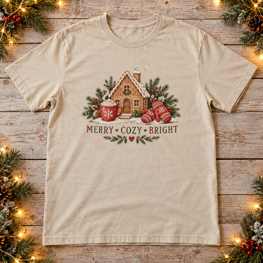 Merry, Cozy & Bright — Gingerbread