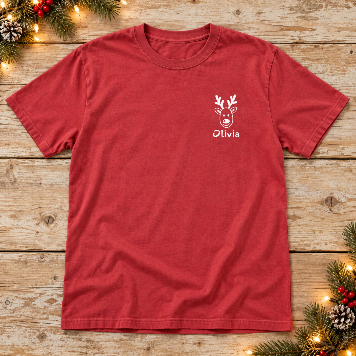 Personalized Reindeer — Pocket