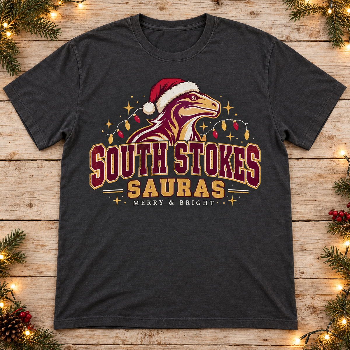 South Stokes Sauras — Holiday Mascot