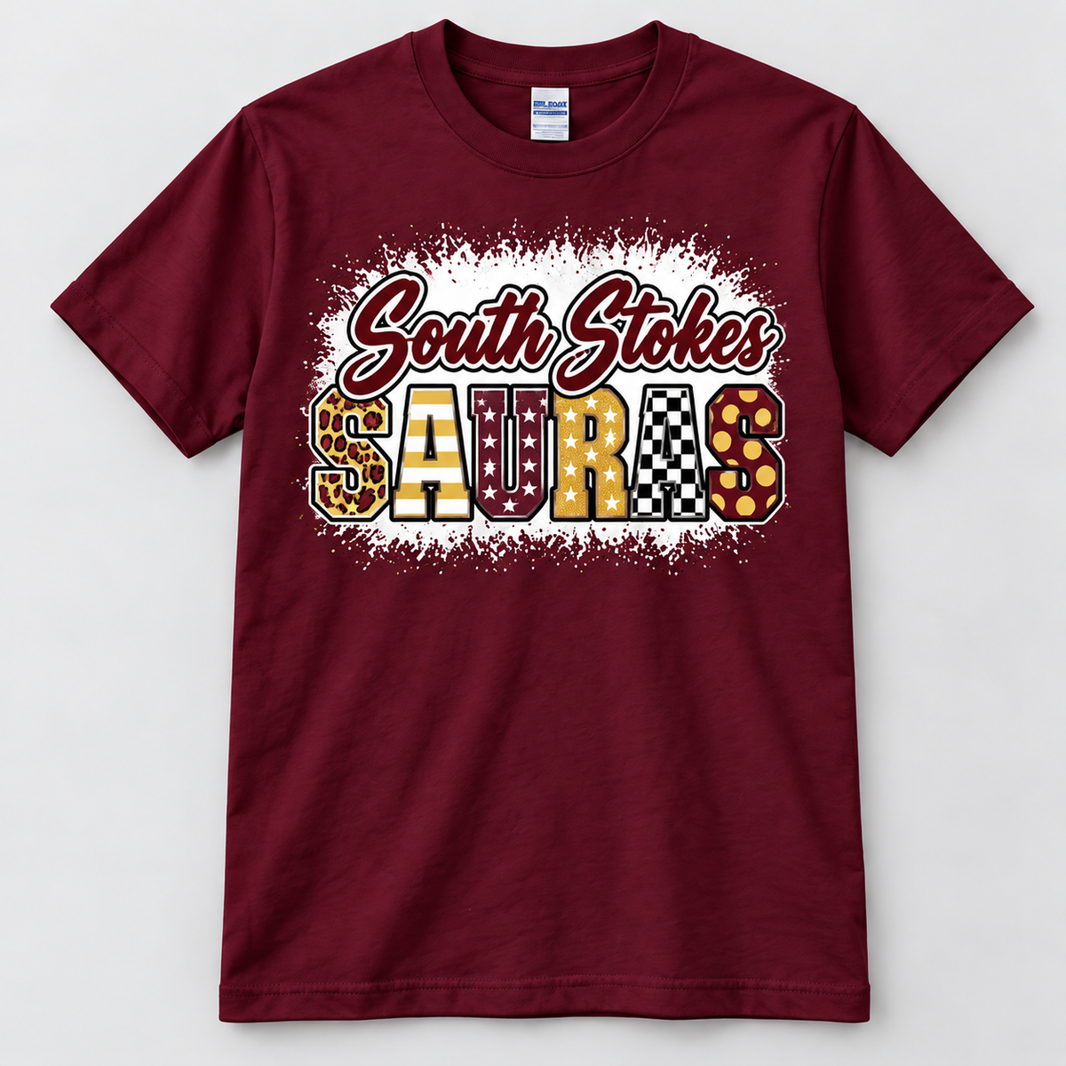 South Stokes Sauras — Mixed Pattern Varsity