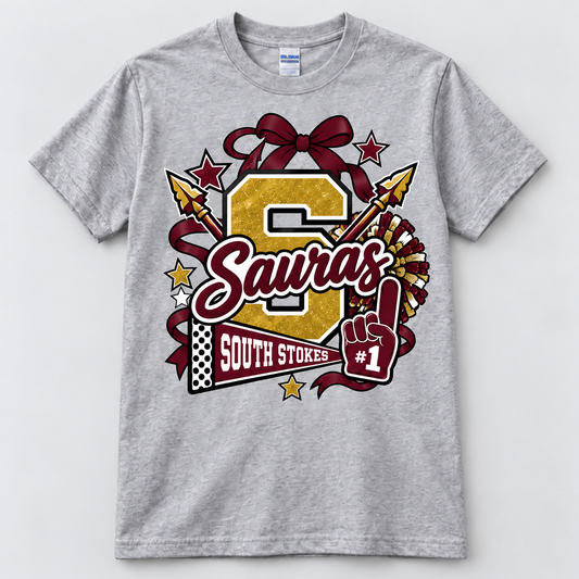 South Stokes Sauras — Gold S Bow