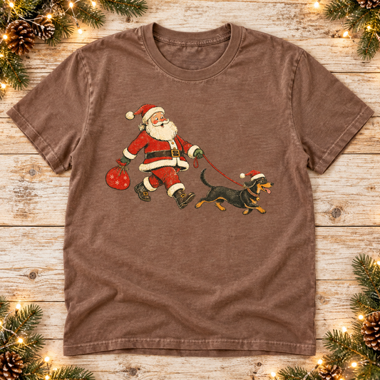 Santa & Dachshund