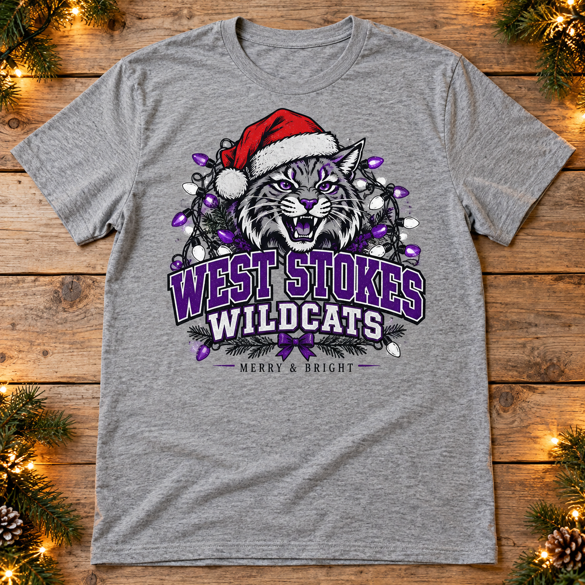 West Stokes Wildcats — Holiday Mascot