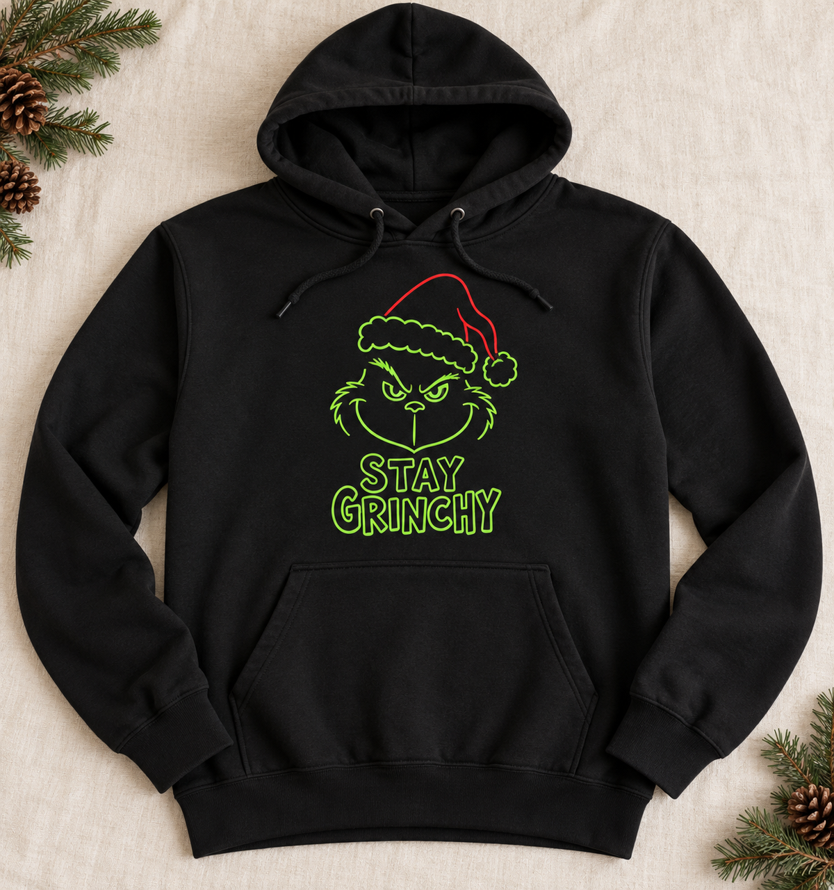 Stay Grinchy Outline