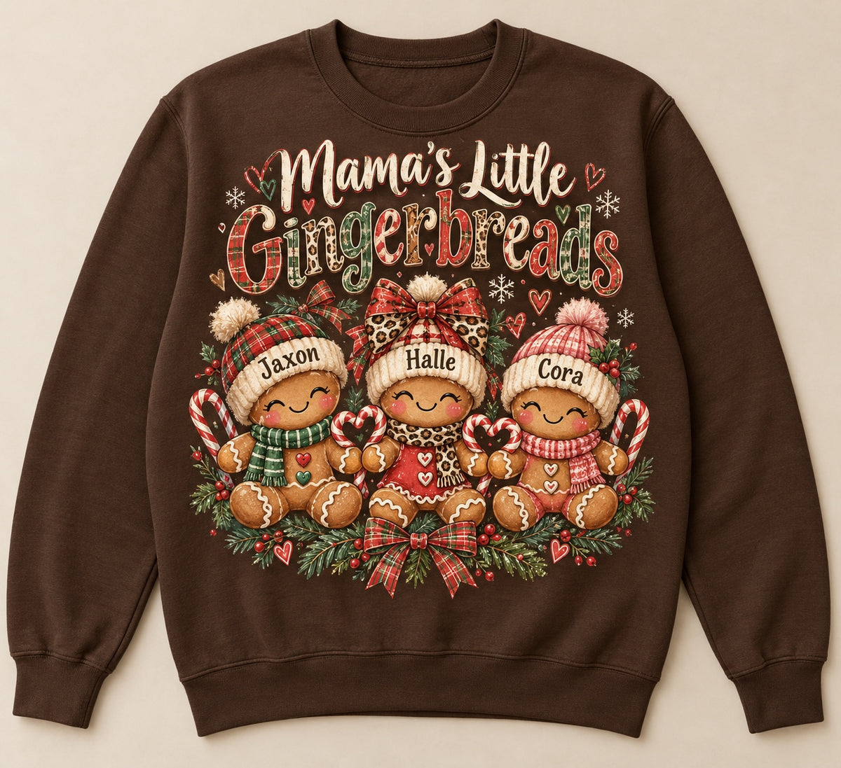 Mama's Little Gingers — Personalized Christmas Crewneck