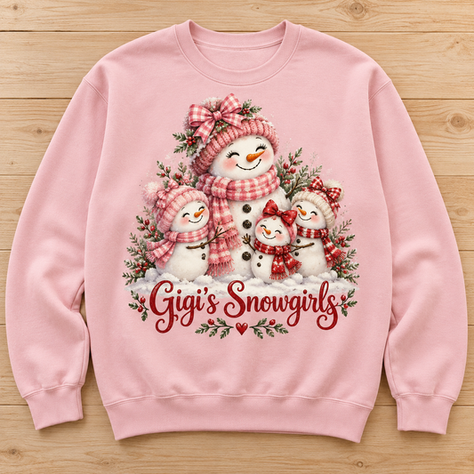 Gigi's Snowgirls sweatshirt