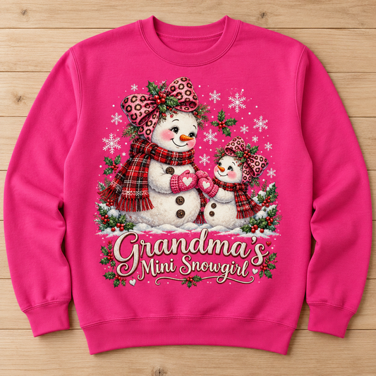 Grandma's Mini Snowgirl sweatshirt