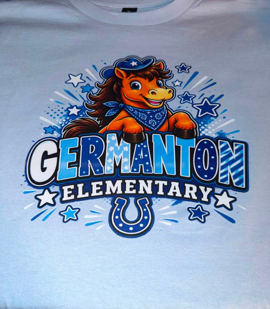 Germanton Mustangs — Cowboy Mascot & Stars