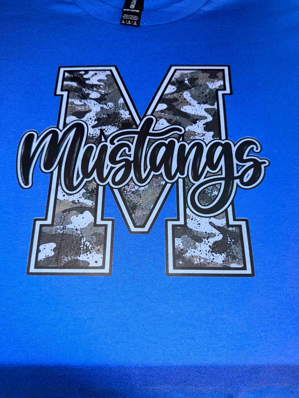 Mustangs — Camo M