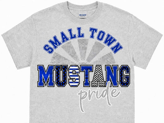 Small Town Mustang Pride — Patchwork