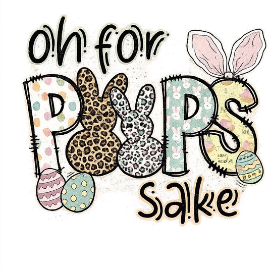 Oh for Peeps Sake — Leopard & Pastels