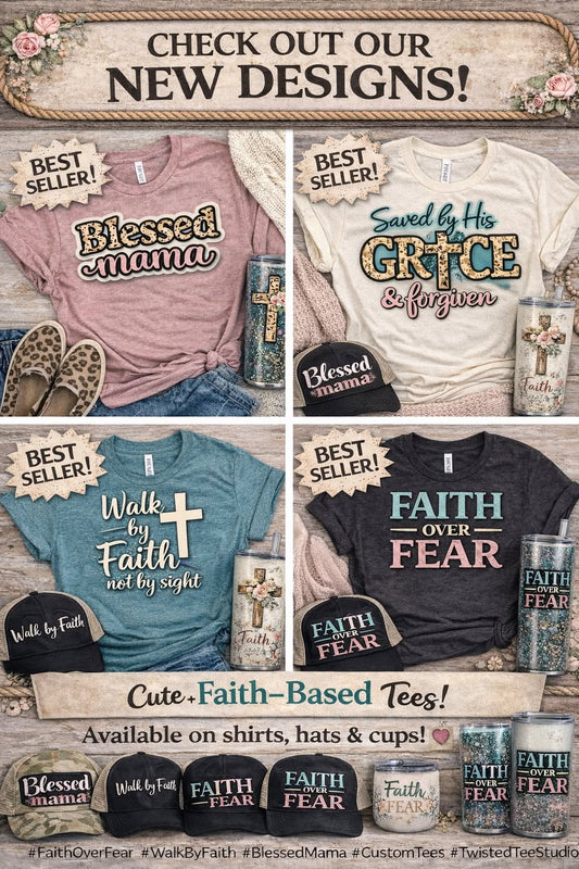 Walk by Faith, Not by Sight — Cream Cross