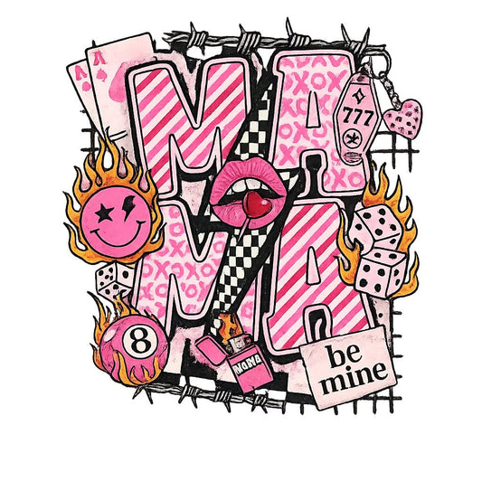Mama Be Mine — Pink Patchwork