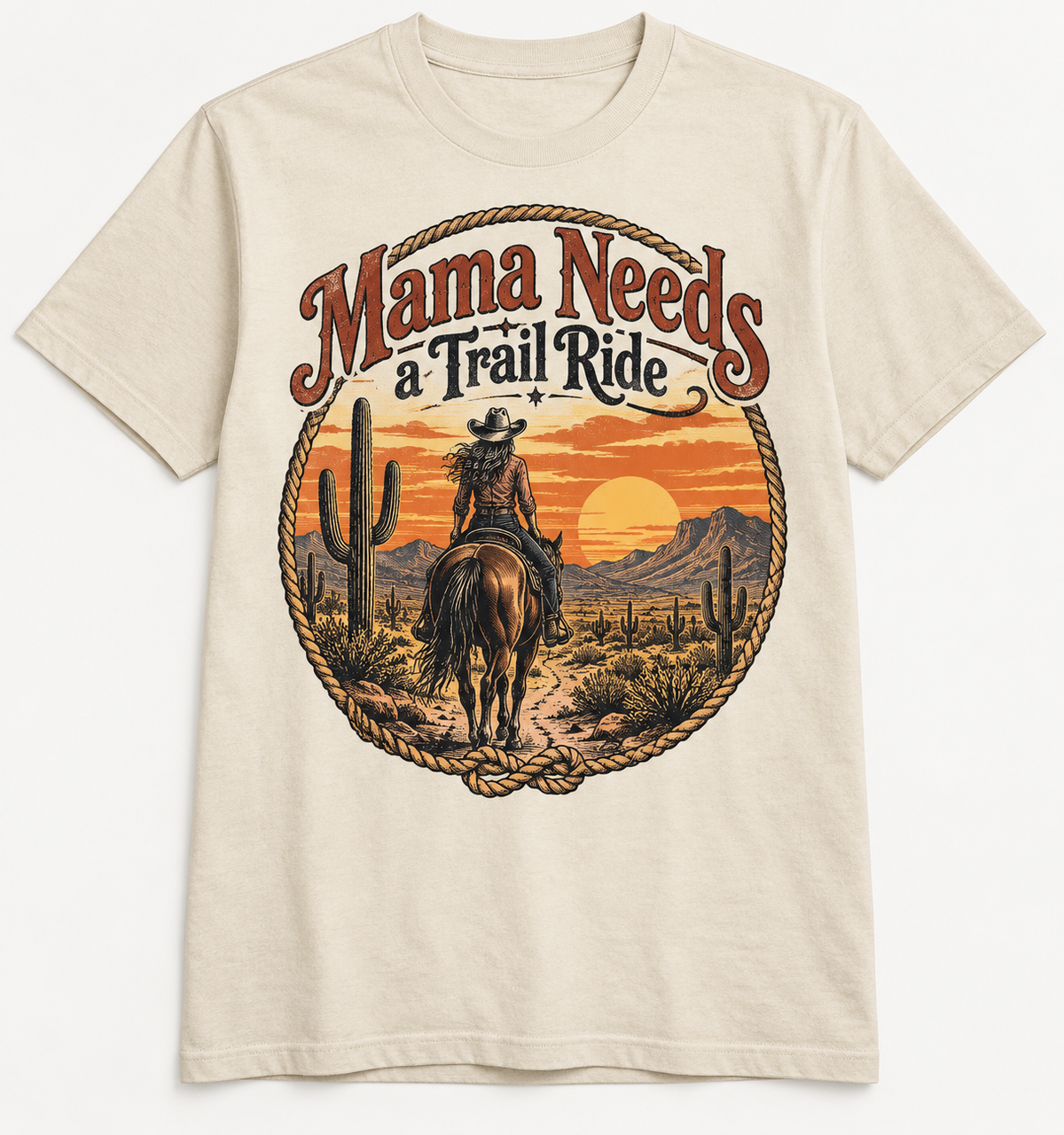 Mama Needs a Trail Ride tee
